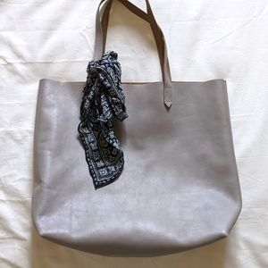 ❤️ Madewell Gray Transport Tote